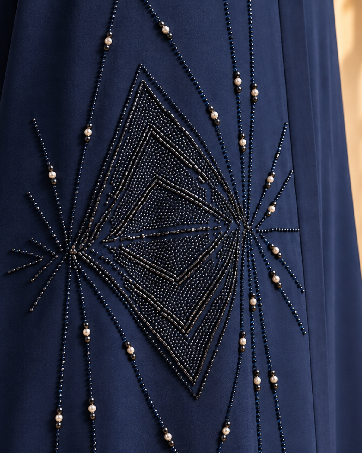 Abaya Bleu Parlement